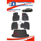 Honda CIVIC HB 2006-2012 Paspas ve Bagaj Havuzu