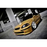 Honda Civic Is Typer Ön Tampon Eki Fiberglass Boyasız