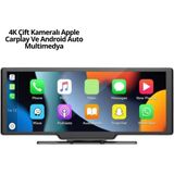 Honda Civic, Jazz, Hrv, Crv, Nissan Qashqai, Micra, Juke,Uyumlu Kablosuz Carplay & Android Auto Multimedya – Geri Görüş Kameralı