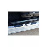Honda Cıvıc Pleksi Kapı Eşiği Piano Black 4 Parça