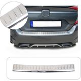 Honda Civic Sedan Uyumlu 2016 ve Üzeri Krom Arka Tampon Üstü Koruma Paslanmaz Çelik