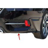 Honda Civic Uyumlu 10 Arka Tampon Altı 2 Parça Fiber 2016 Ve Sonrası