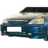 Honda Civic Uyumlu 7 Ön Tampon Altı Fiber 2001-2003