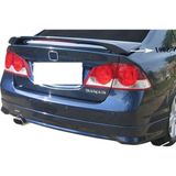 Honda Civic Uyumlu 8 Arka Tampon Altı Fiber 2006-2011