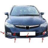 Honda Civic Uyumlu 8 Ön Tampon Altı Fiber 2006-2008