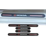 Honda Civic Uyumlu Carbon Kapı Eşiği 4'Lü Set Kırılmaz (551149448)