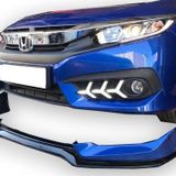 Honda Civic Uyumlu Fc5 Sedan (2015-2018) Mugen Ön Tampon Eki (Plastik)