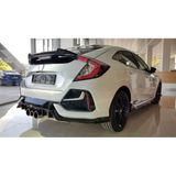 Honda Civic Uyumlu Fk7 2016-2020 Hatchback Spoiler Dto Boyasız