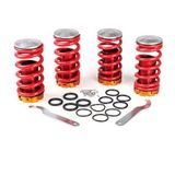 Honda civic uyumlu spor helezon yay coilover alçaltma kiti ayarlı 88-92