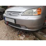 Honda Civic Uyumlu Tampon Eki ( Esnek - 3 Parçalı) Tampon Lipi Tampon Karlığı