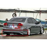 Honda Civic Vtec2 Custom Arka Tampon Eki Fiberglass Boyasız