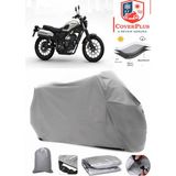 Honda cl 250 Branda Gri Motosiket Brandası Motor Örtüsü Çadır Su Geçirmez Motosiklet Kılıfı Motor Brandası,lastikli,taşıma Torbalı - Arka Çanta UYUMSUZ