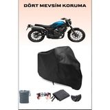 Honda cl 250 Uyumlu Siyah Motorsiklet Branda, Motor Örtüsü