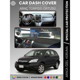 Honda Cr-V (2007-2012) Torpido Örtüsü Ön Göğüs Koruma Torpido Koruma Tam Uyum Uv Koruma Kolay Montaj