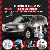 Honda Cr-v 2012-2017 Uzun Far Uyumlu Şimşek Etkili Led Xenon Performance Series Hb3