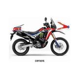 Honda Crf250 Rally "full Divided" Tasarım Motosiklet Sticker Etiket Kaplama Modeli