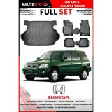 Honda Crv 1995 Model 4d Bagaj ve Pro Serisi Havuzlu Paspas Takımı - Siyah