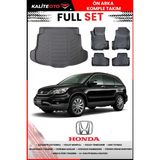 Honda Crv 2009 Model 4d Bagaj ve Pro Serisi Havuzlu Paspas Takımı - Siyah