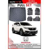 Honda Crv 2019 Model 4d Üst Bagaj ve Pro Serisi Havuzlu Paspas Takımı - Siyah