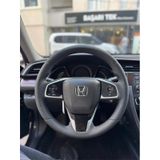 Honda Fc 5 Kaplama Deri Direksiyon Kılıfı Siyah