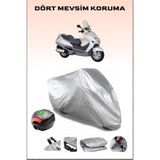 Honda Fes 250 Foresight Arka Çanta Uyumlu Motosiklet Branda Su Geçirmez Dayanıklı Kumaş