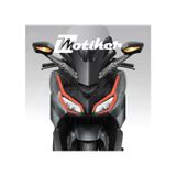 Honda Forza 2023-2024-2025 Yılları Uyumlu Kırmızı Far Filmi Far Tasarım Sticker
