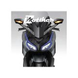 Honda Forza 2023-2024-2025 Yılları Uyumlu Lacivert Far Filmi Far Tasarım Sticker
