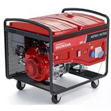 Honda Hk7500 Gx390 7.5Kva 9.3Kw 13Bg 389Cc 108Kg Tekerli Marşlı Monofaze Benzinli Jeneratör