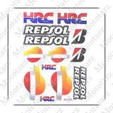 Honda HRC Repsol Karma Sticker (Etiket) Seti
