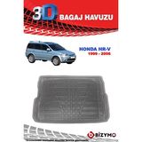 Honda Hrv 1999-2006 3D Bagaj Havuzu Bizymo - Siyah