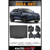 Honda Hrv Bagaj Havuzu+4.5d Havuzlu Paspas Seti 2023 Model - Siyah