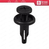 Honda için 10 Adet İtmeli Tip Tutucu Klipsi 90505-SM4-003
