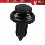 Honda için 10 Adet Metalli Tampon Klipsi Uzun 91506-S9A-003