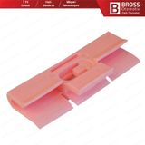 Honda için 10 Adet Ön Cam Yan Kalıp Klipsi Pembe 91525-SM4-003
