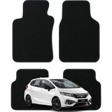 Honda Jazz 4. Nesil (2013-2017) Özel Kesim Tam Uyumlu Lüx Oto Halı Paspas - Siyah