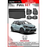 Honda Jazz Müzik Sistemli 2020 Sonrası 4d Bagaj ve Pro Serisi Havuzlu Paspas Takımı - Siyah