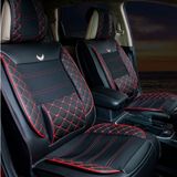 honda Jazz Uyumlu Lüx Deri Oto Koltuk Kılıfı Ön Arka Set Unıverse Serisi Siyah Kırmızı - Siyah - Kırmızı