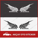 Honda Kurukafa Sticker Honda Sticker Oto Sticker