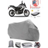 Honda Nc 700 x Branda Gri Motosiket Brandası Motor Örtüsü Çadır Su Geçirmez Motosiklet Kılıfı Motor Brandası,lastikli,taşıma Torbalı - Arka Çanta UYUMSUZ