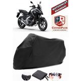 Honda Nc 750 x Branda Siyah Motosiket Brandası Motor Örtüsü Çadır Su Geçirmez Motosiklet Kılıfı Motor Brandası,lastikli,taşıma Torbalı - Arka Çanta UYUMSUZ
