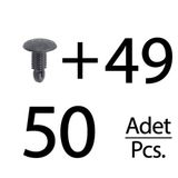 Honda, Nissan, Mitsubishi için Döşeme ve Kaplama Klips- 50 Adet