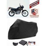 Honda Nx 650 Dominator Branda Siyah Motosiket Brandası Motor Örtüsü Çadır Su Geçirmez Motosiklet Kılıfı Motor Brandası,lastikli,taşıma Torbalı - Arka Çanta UYUMSUZ