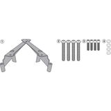 Honda Pcx 125 / 150 (10>25) Arka Çanta Demiri (Givi SR1190) - Standart - Tek Renk