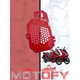 Honda Pcx 125 2021 2024 Metal Radyatör Koruma Demiri Kırmızı