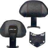 Honda Pcx 125 Sissy Bar Gogo Sırt Desteği Kırmızı Desen 2021-2024 Uyumlu Supermoto