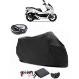 Honda Pcx 150 Siyah Arka Çanta Uyumlu Motosiklet Branda Lüx Premium Kalite