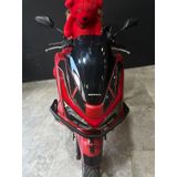 Honda Pcx 2025 Motosiklet Far Sticker Etiket Modeli Kırmızı