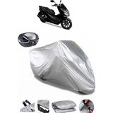 Honda Pcx Arka Çanta Uyumlu Motosiklet Brandası Lüx Kalite Kalın Yüksek Kalite - Gri