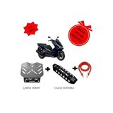 Honda Pcx Çanta Demiri & Pcx 125 / 150 2018-2025 Uyumlu Egzoz Koruma Kapağı