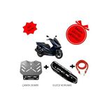 Honda Pcx Çanta Demiri & Pcx 125/150 2020-2024 Uyumlu Egzoz Koruma Kapağı